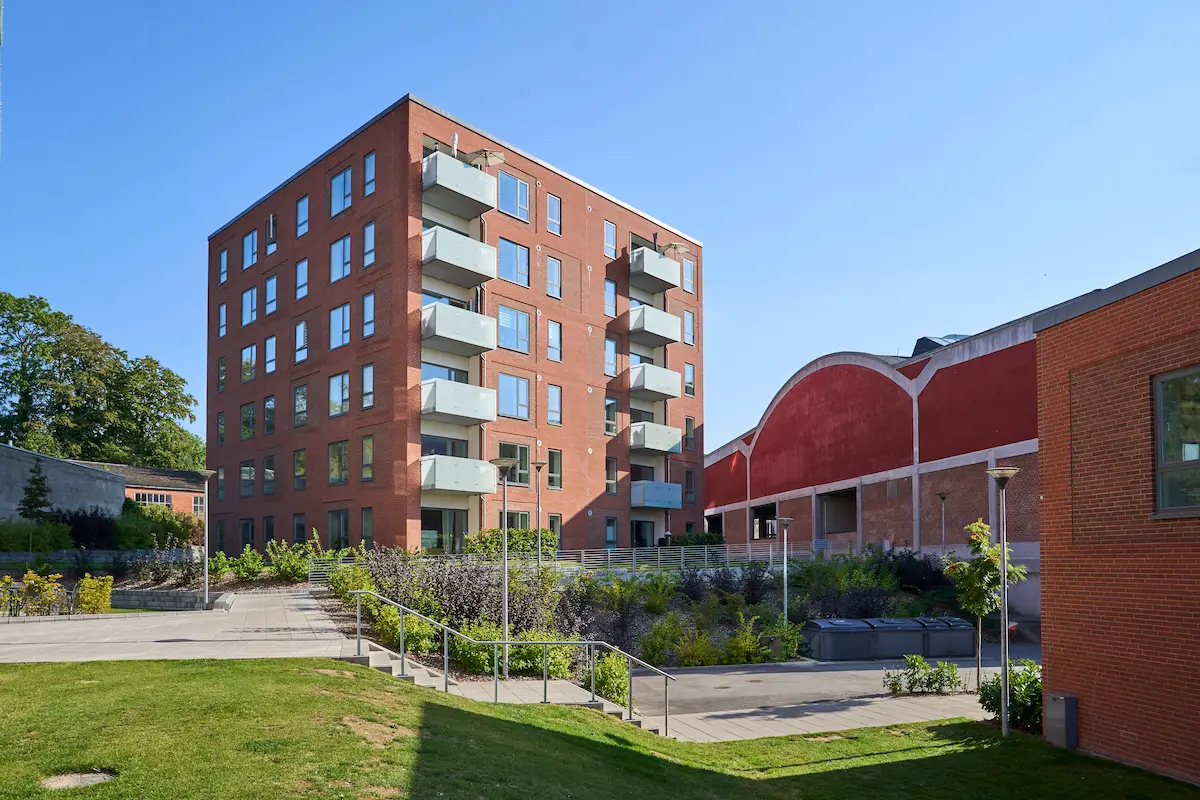Bygningerne i Tekstilparken