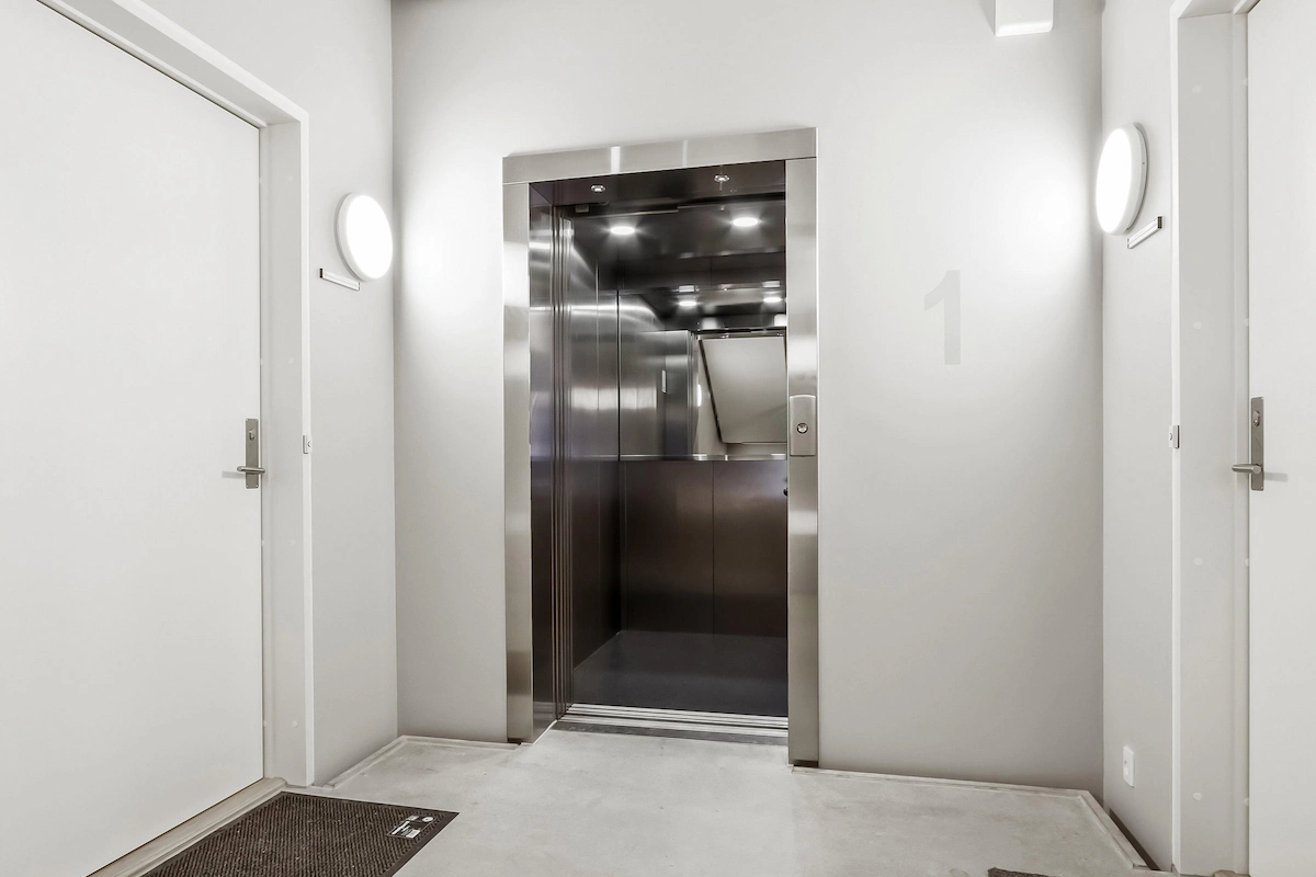 Elevator i Tekstilparken