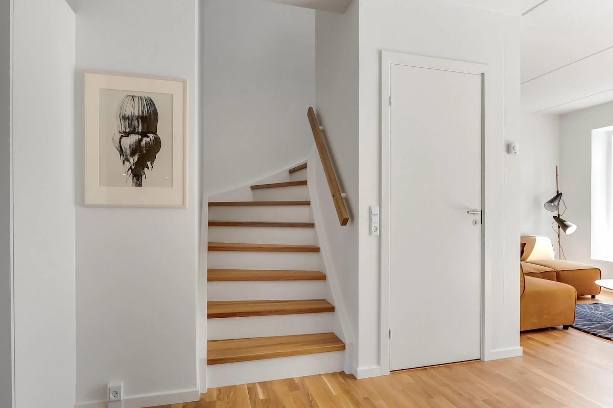 Trappeopgang i Tekstilparken